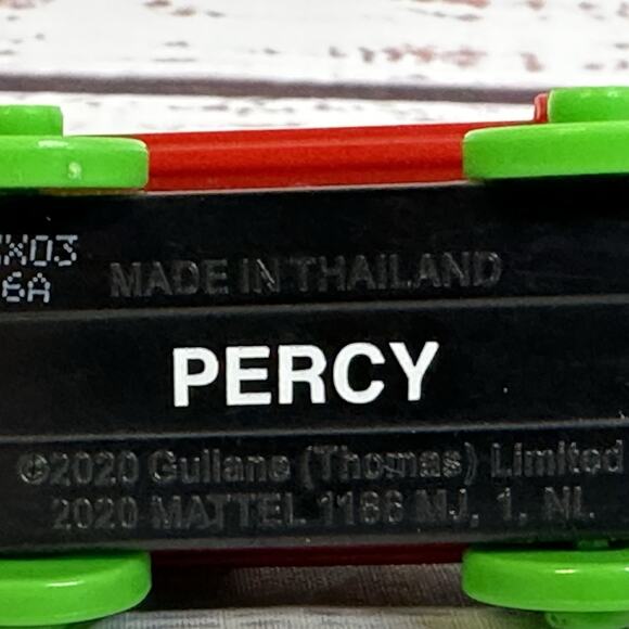 Thomas The Train Percy Trackmaster Push Along Diecast Metal Tank Engine - Picture 9 of 9